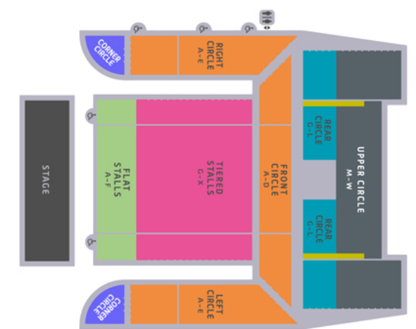 The Kent Stage Seating Chart