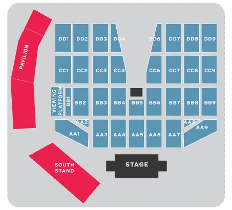 Elton John Vegas Seating Chart