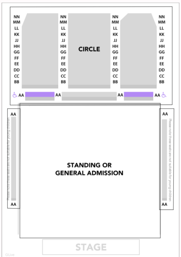 G Live Guildford - Standing