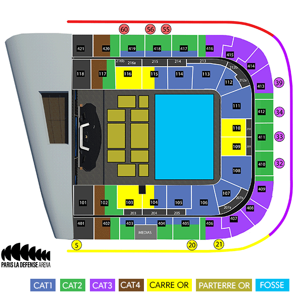 Lido Paris Seating Chart