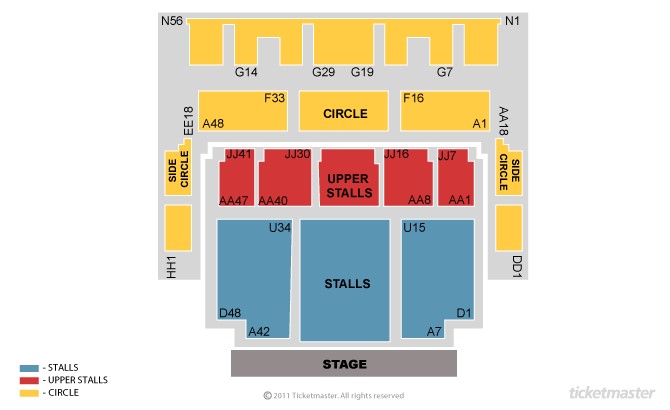 Portsmouth Harbor Center Pavilion Seating Chart