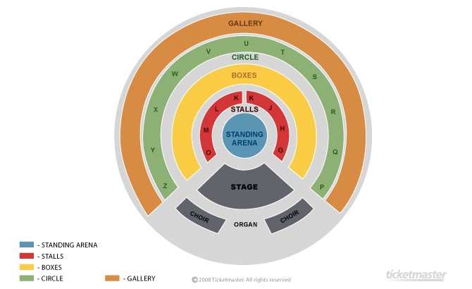 Royal Albert Hall Seating Chart