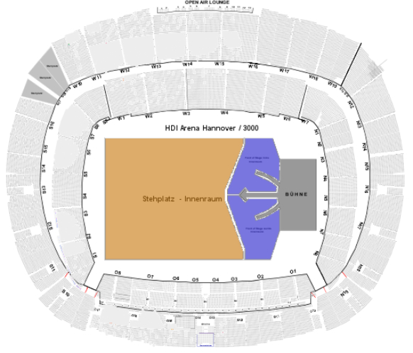 HDI Arena Hannover - P!nk HDI Arena Hannover - P!nk