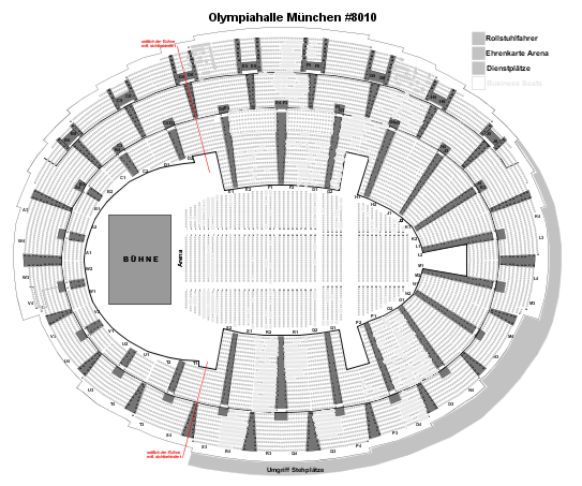 Olympic Stadium Munich Seating Chart