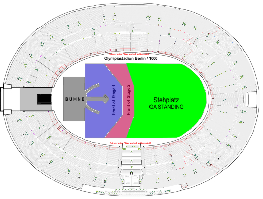 Olympiastadion Berlin Seating Chart