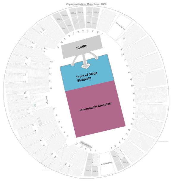 Olympic Stadium Munich Seating Chart