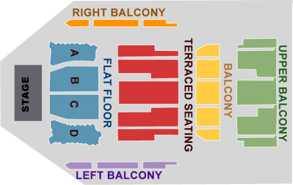 Bournemouth International Centre BIC - Seated