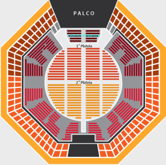 Seating plan Coliseu dos Recreios