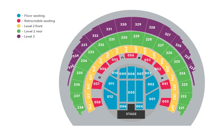 11+ Hydro seating plan glasgow