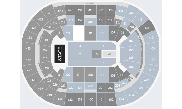 Seating Charts  Capital One Arena