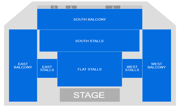 The Brighton Centre Seated