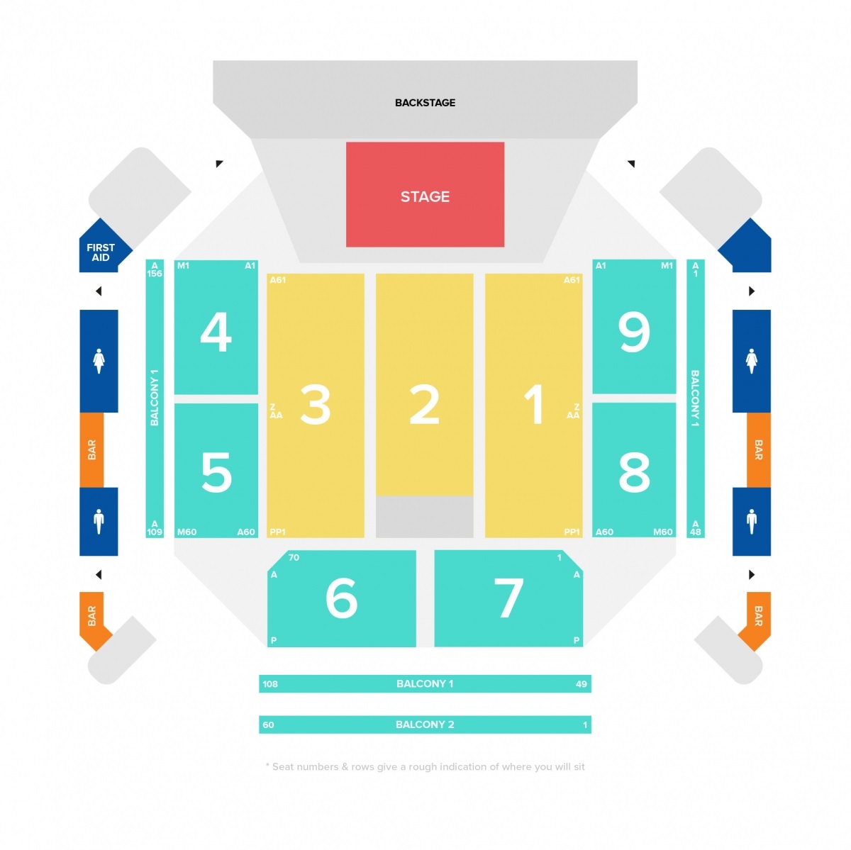 Cardiff - Utilita Arena (International Arena)- Seated