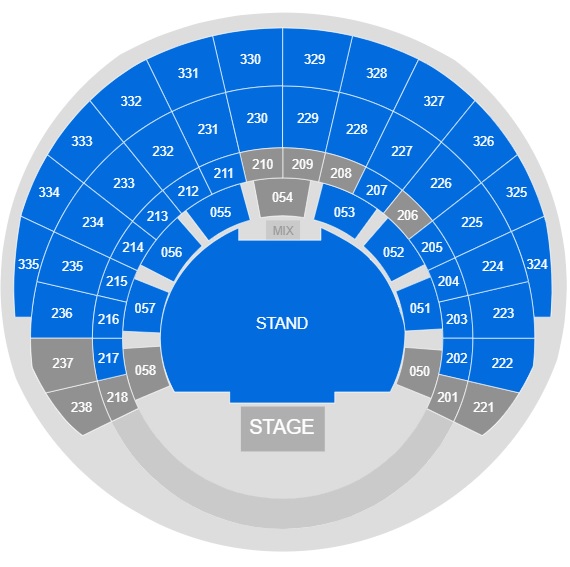 The OVO Hydro Arena - Standing