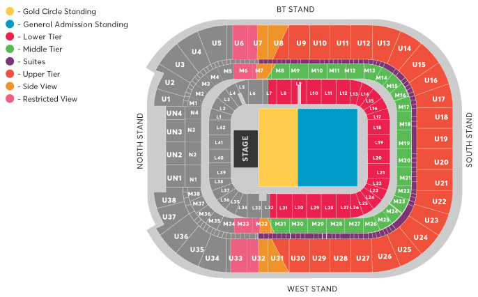 Principality Stadium Cardiff-Billy Joel 2024