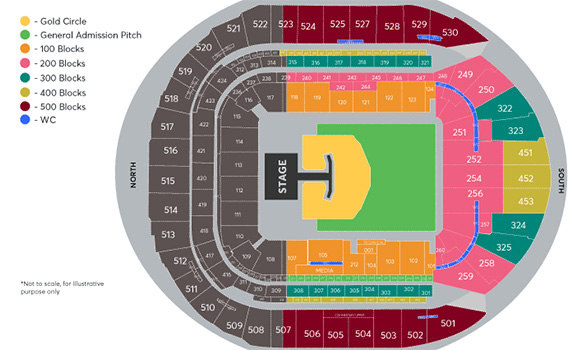 Tottenham Stadium P!NK 2024