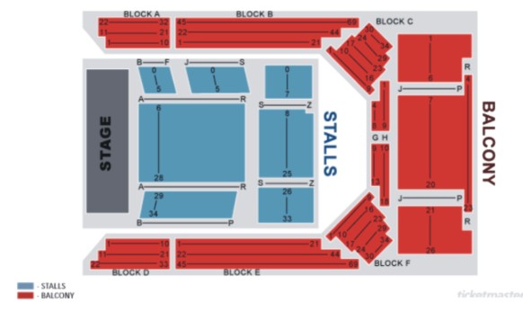 Portsmouth Music Hall Seating Chart