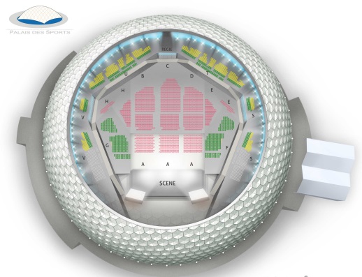 Palais Des Congres Paris Seating Chart