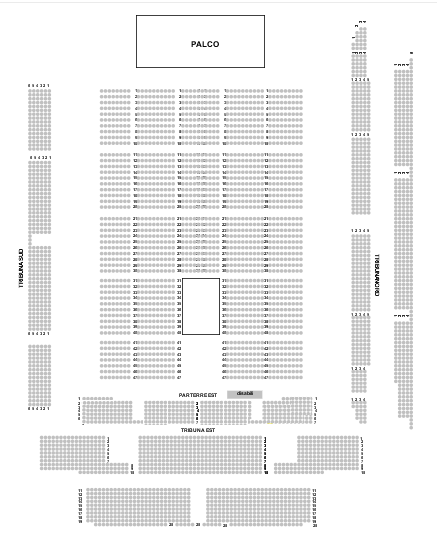 O2 Arena Detailed Seating Chart