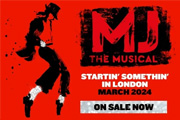 MJ The Musical Tickets - Prince Edward Theatre, London