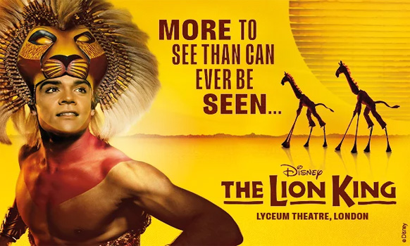 The Lion King Tickets at the Lyceum Theatre, London